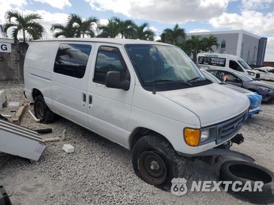Czwarte zdjęcie samochodu z boku: 2003 FORD ECONOLINE E250 VAN VIN:1FTNE24W83HA96421 - miniatura
