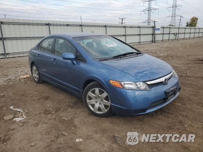 Czwarte zdjęcie samochodu z boku: 2008 HONDA CIVIC LX VIN:1HGFA16578L097273 - miniatura