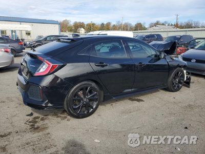 Trzecie zdjęcie samochodu z tyłu: 2018 HONDA CIVIC SPORT VIN:SHHFK7H44JU415571 - miniatura