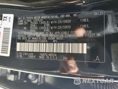 Zdjęcie 13 z 14 samochodu: 2023 TOYOTA HIGHLANDER L VIN:5TDKDRBH6PS508856 - miniatura