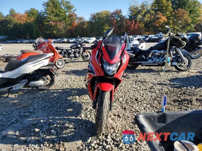 Drugie zdjęcie samochodu z przodu: 2018 HONDA CBR650 FA VIN:MLHRC7450J5400090 - miniatura