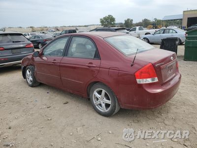 Drugie zdjęcie samochodu z przodu: 2007 KIA SPECTRA EX VIN:KNAFE122175428508 - miniatura