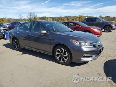 Czwarte zdjęcie samochodu z boku: 2017 HONDA ACCORD EXL VIN:1HGCR2F89HA056926 - miniatura