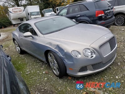Czwarte zdjęcie samochodu z boku: 2012 BENTLEY CONTINENTAL GT VIN:SCBFR7ZA8CC074860 - miniatura