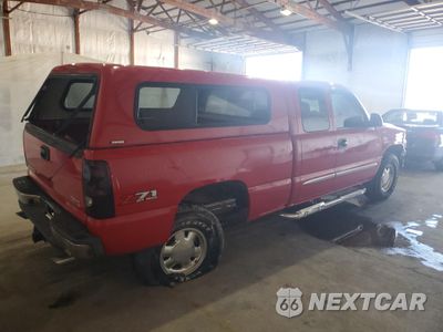 Trzecie zdjęcie samochodu z tyłu: 2003 GMC NEW SIERRA K1500 VIN:2GTEK19T431310700 - miniatura