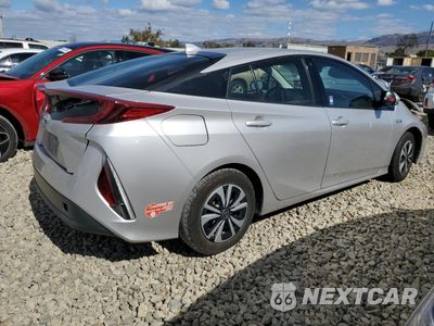 Trzecie zdjęcie samochodu z tyłu: 2018 TOYOTA PRIUS PRIME VIN:JTDKARFP8J3074118 - miniatura