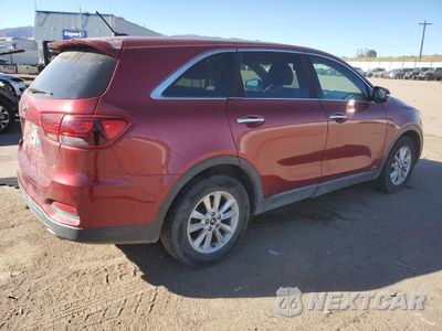 Trzecie zdjęcie samochodu z tyłu: 2019 KIA SORENTO LX VIN:5XYPGDA53KG465316 - miniatura
