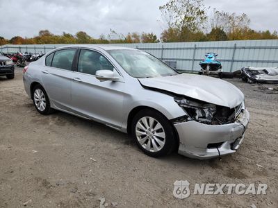 Czwarte zdjęcie samochodu z boku: 2014 HONDA ACCORD EXL VIN:1HGCR3F86EA034383 - miniatura