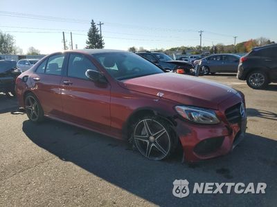 Czwarte zdjęcie samochodu z boku: 2016 MERCEDES-BENZ C 300 4MATIC VIN:55SWF4KB4GU166868 - miniatura