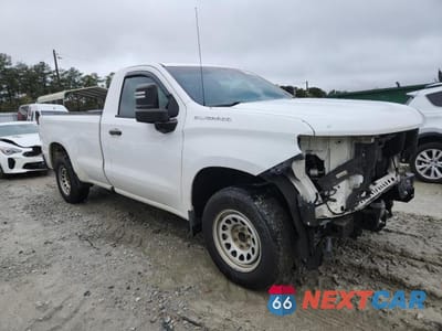 Czwarte zdjęcie samochodu z boku: 2020 CHEVROLET SILVERADO C1500 VIN:3GCNWAEFXLG179445 - miniatura