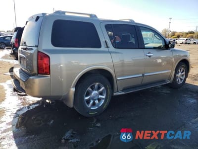 Trzecie zdjęcie samochodu z tyłu: 2005 INFINITI QX56 BASE VIN:5N3AA08C35N802717 - miniatura
