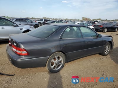 Trzecie zdjęcie samochodu z tyłu: 2000 LEXUS ES 300 VIN:JT8BF28G8Y5079368 - miniatura