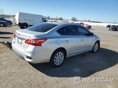 Trzecie zdjęcie samochodu z tyłu: 2017 NISSAN SENTRA S VIN:3N1AB7AP9HY310977 - miniatura