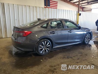Trzecie zdjęcie samochodu z tyłu: 2022 HONDA CIVIC EX VIN:2HGFE1F7XNH323093 - miniatura