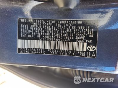 Zdjęcie 12 z 13 samochodu: 2017 TOYOTA COROLLA L VIN:5YFBURHE7HP629449 - miniatura