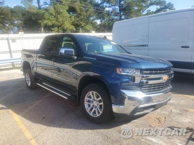 Czwarte zdjęcie samochodu z boku: 2019 CHEVROLET SILVERADO C1500 LT VIN:3GCPWCED3KG170667 - miniatura