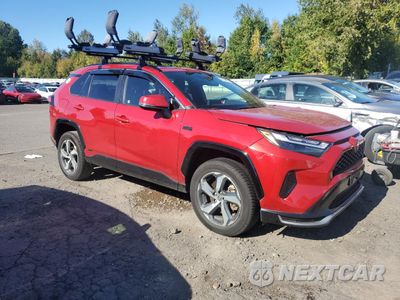 Czwarte zdjęcie samochodu z boku: 2022 TOYOTA RAV4 PRIME SE VIN:JTMAB3FV1ND090892 - miniatura