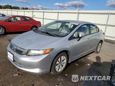 2012 HONDA CIVIC LX 2HGFB2F54CH612755 - główne zdjęcie licytacji z USA - miniatura