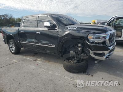 Czwarte zdjęcie samochodu z boku: 2022 RAM 1500 LIMITED VIN:1C6SRFHT0NN131950 - miniatura