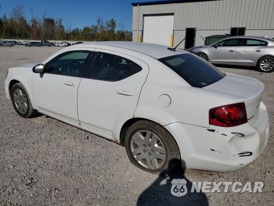 Drugie zdjęcie samochodu z przodu: 2014 DODGE AVENGER SE VIN:1C3CDZAB1EN111225 - miniatura