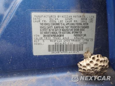 Zdjęcie 12 z 12 samochodu: 2014 NISSAN SENTRA S VIN:3N1AB7AP0EL643819 - miniatura