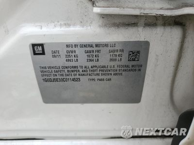 Zdjęcie 12 z 13 samochodu: 2012 CADILLAC CTS VIN:1G6DJ5E30C0114523 - miniatura