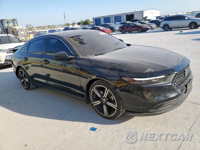 Czwarte zdjęcie samochodu z boku: 2023 HONDA ACCORD HYBRID SPORT VIN:1HGCY2F54PA066464 - miniatura
