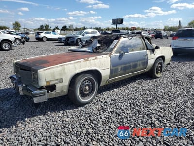 1984 CADILLAC ELDORADO BIARRITZ 1G6AL6784EE666690 - główne zdjęcie licytacji z USA - miniatura