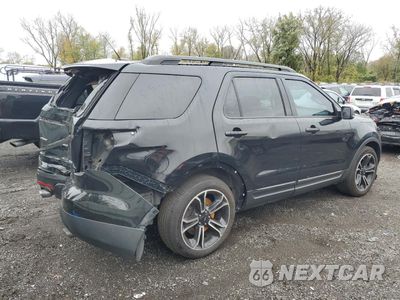 Trzecie zdjęcie samochodu z tyłu: 2015 FORD EXPLORER SPORT VIN:1FM5K8GT2FGB93830 - miniatura
