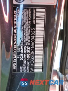 Zdjęcie 12 z 14 samochodu: 2022 MERCEDES-BENZ EQS SEDAN 450+ VIN:W1KCG2DB1NA004825 - miniatura