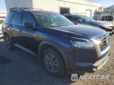 Czwarte zdjęcie samochodu z boku: 2022 NISSAN PATHFINDER SV VIN:5N1DR3BA8NC242874 - miniatura