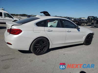 Trzecie zdjęcie samochodu z tyłu: 2018 BMW 430I GRAN COUPE VIN:WBA4J1C57JBG79752 - miniatura