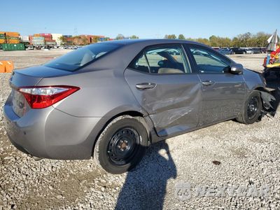 Trzecie zdjęcie samochodu z tyłu: 2016 TOYOTA COROLLA L VIN:2T1BURHE5GC664344 - miniatura