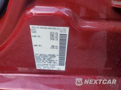 Zdjęcie 12 z 13 samochodu: 2022 NISSAN ALTIMA SV VIN:1N4BL4DW6NN325631 - miniatura