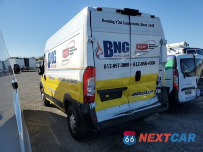 Drugie zdjęcie samochodu z przodu: 2023 RAM PROMASTER 1500 1500 HIGH VIN:3C6LRVBG2PE567426 - miniatura