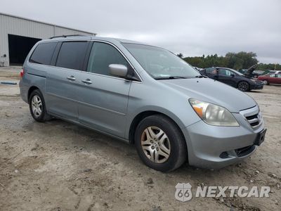Czwarte zdjęcie samochodu z boku: 2007 HONDA ODYSSEY EXL VIN:5FNRL38647B019669 - miniatura