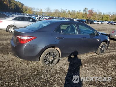 Trzecie zdjęcie samochodu z tyłu: 2016 TOYOTA COROLLA L VIN:2T1BURHEXGC493963 - miniatura