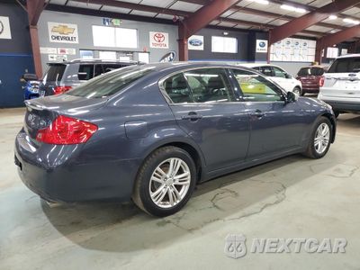 Trzecie zdjęcie samochodu z tyłu: 2013 INFINITI G37 VIN:JN1CV6ARXDM755771 - miniatura