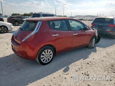 Trzecie zdjęcie samochodu z tyłu: 2013 NISSAN LEAF S VIN:1N4AZ0CP4DC422673 - miniatura