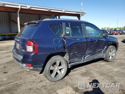 Trzecie zdjęcie samochodu z tyłu: 2017 JEEP COMPASS LATITUDE VIN:1C4NJDEB3HD126698 - miniatura