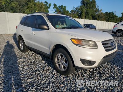 Czwarte zdjęcie samochodu z boku: 2012 HYUNDAI SANTA FE GLS VIN:5XYZG4AG8CG152144 - miniatura
