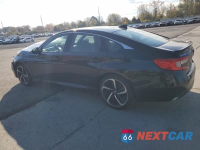Drugie zdjęcie samochodu z przodu: 2019 HONDA ACCORD SPORT VIN:1HGCV1F33KA164685 - miniatura