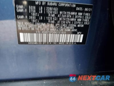 Zdjęcie 13 z 13 samochodu: 2022 SUBARU OUTBACK TOURING VIN:4S4BTGPD6N3101806 - miniatura