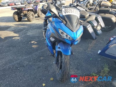 Drugie zdjęcie samochodu z przodu: 2018 KAWASAKI EX400 VIN:JKAEXKH1XJDA07720 - miniatura