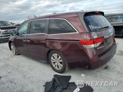 Drugie zdjęcie samochodu z przodu: 2015 HONDA ODYSSEY EXL VIN:5FNRL5H62FB009555 - miniatura