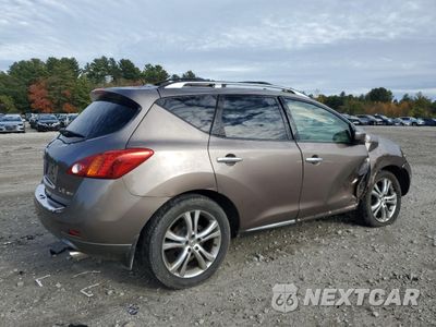 Trzecie zdjęcie samochodu z tyłu: 2009 NISSAN MURANO S VIN:JN8AZ18W69W138732 - miniatura