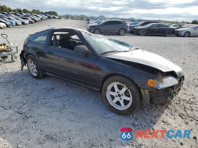 Czwarte zdjęcie samochodu z boku: 1990 HONDA CIVIC CRX DX VIN:JHMED8350LS002287 - miniatura