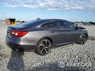 Trzecie zdjęcie samochodu z tyłu: 2018 HONDA ACCORD VIN:1HGCV1F35JA259148 - miniatura
