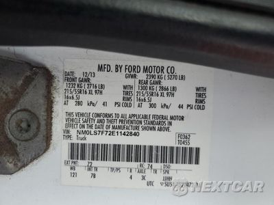 Zdjęcie 14 z 14 samochodu: 2014 FORD TRANSIT CONNECT XLT VIN:NM0LS7F72E1142840 - miniatura