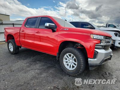 Czwarte zdjęcie samochodu z boku: 2020 CHEVROLET SILVERADO K1500 LT VIN:3GCUYDED0LG277048 - miniatura